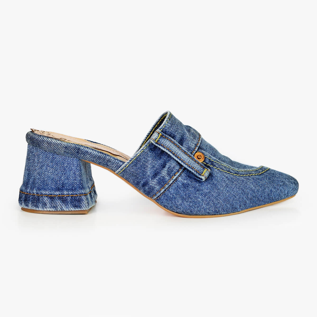 Corzo Denim Mules