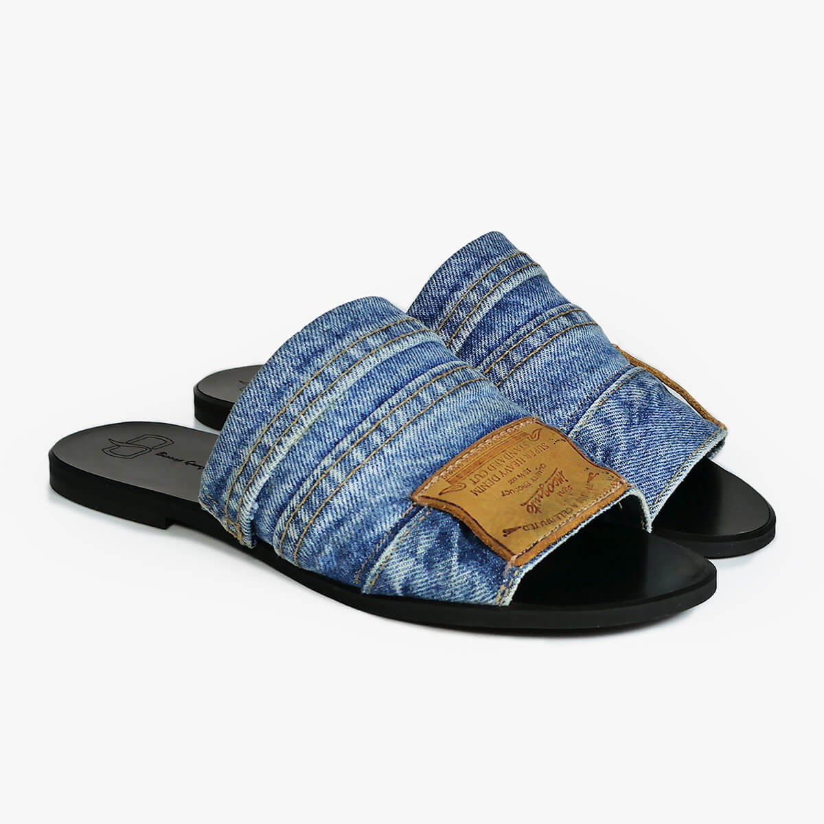 Torro Denim Slippers